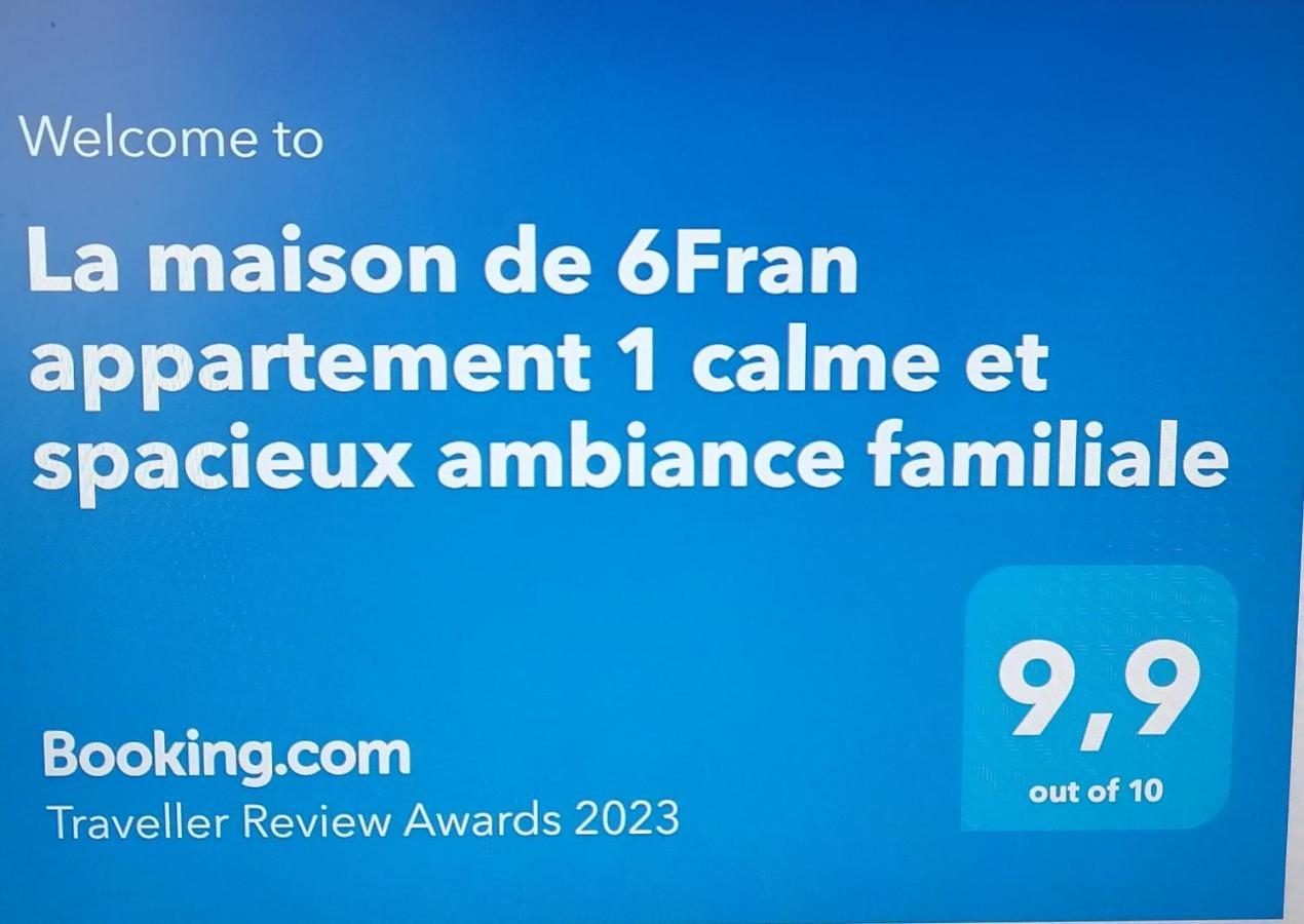 La Maison De 6Fran Appartement 1 Calme Et Spacieux Ambiance Familiale Valros ภายนอก รูปภาพ
